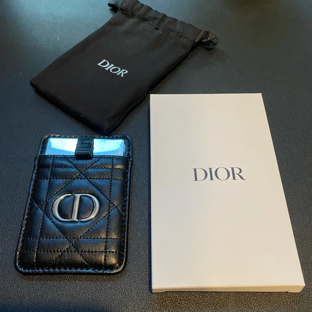 BNIB Dior Cardholder and Mirror